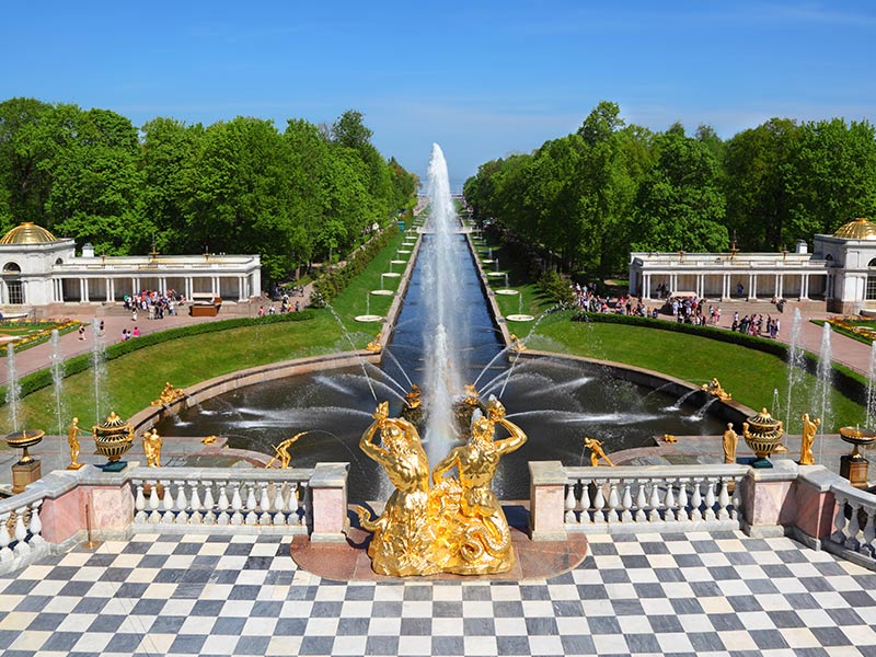 Праздник открытия фонтанов в Петергофе - Туристическое агентство ЯнмарТур